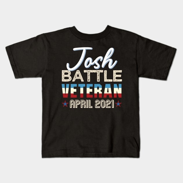 Josh Fight name battle veteran 2021 the best Josh Kids T-Shirt by alltheprints